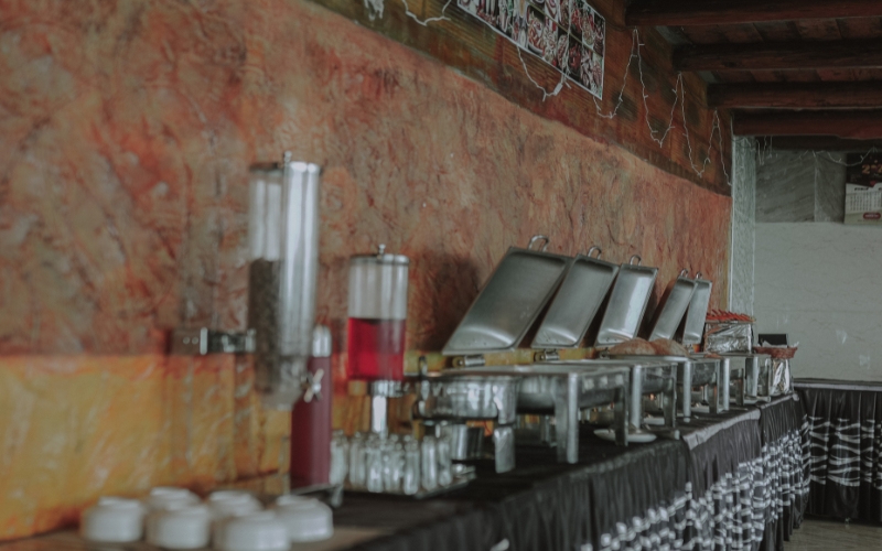 Breakfast buffet